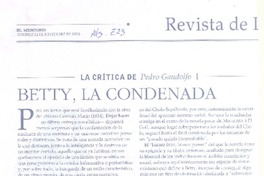 Betty, la condenada