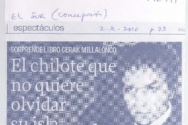 El chilote que no quiere olvidar su isla