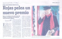 Rojas pelea un nuevo premio