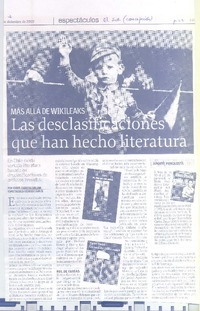 Las desclasificaciones que han hecho literatura