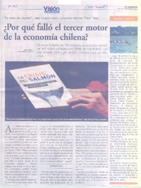 ¿Por qué falló el tercer motor de la economía chilena?