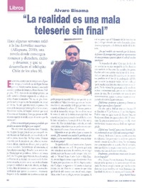 "La realidad es una mala teleserie sin final" (entrevista)