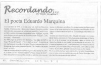 El poeta Eduardo Marquina