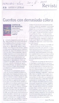 Cuentos con demasiada cólera