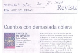 Cuentos con demasiada cólera