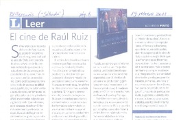 El cine de Raúl Ruiz
