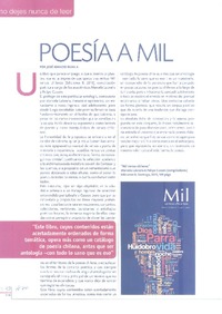 Poesía a mil