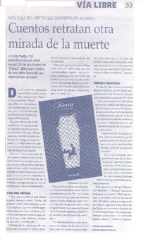 Cuentos retratan otra mirada de la muerte