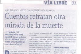 Cuentos retratan otra mirada de la muerte