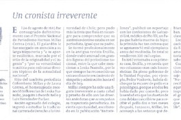 Un cronista irreverente