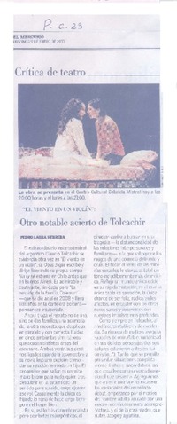 Otro notable acierto de Tolcachir