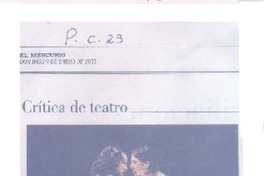 Otro notable acierto de Tolcachir