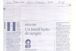 Un inútil baño de sangre