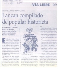 Lanzan compilado de popular historieta