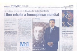 Libro retrata a temuquense mundial