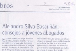 Consejos a jóvenes abogados