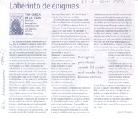 Laberinto de enigmas