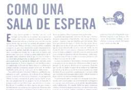 Como una sala de espera