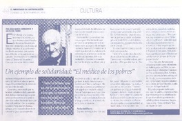 Un ejemplo de solidaridad