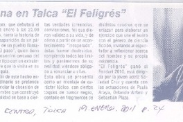 Se estrena el Talca "El feligrés"