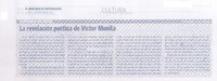 La revelación poética de Víctor Munita