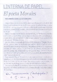 El poeta Morales