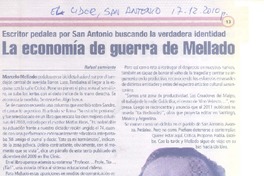 La economía de guerra de Mellado