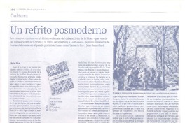 Un refrito posmoderno