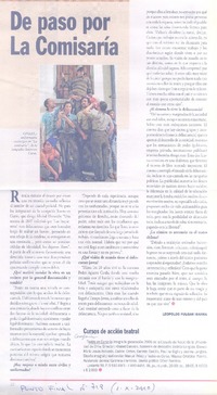 De paseo por la comisaría [entrevista]