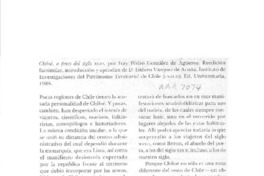 Chiloé, a fines del siglo XVIII  [artículo] Fernando Silva Vargas.