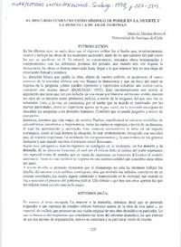El discurso femenino como símbolo de poder en La muerte y la doncella de Ariel Dorfman  [artículo] Marcela Medina Bravo