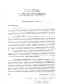 El árbol del conocimiento  [artículo] Nelson Arratia Rodríguez