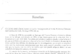 Reseñas  [artículo] Marco Antonio León León.