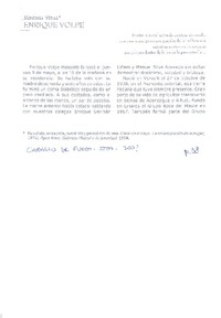 Enrique Volpe  [artículo] Virginia Vidal.