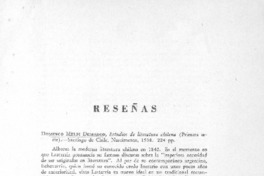 Domingo Melfi Demarco  [artículo] Theodore Andersson.