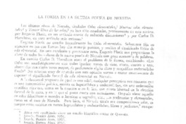 La forma en la última poesía de Neruda  [artículo] Luis García-Abrines.