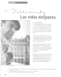 Las vidas del poeta Pablo Neruda  [artículo]