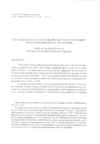 Las pagodas ocultas, instauración de "Vicente Huidobro" desde el imaginario del yo creador  [artículo] Adolfo de Nordenflycht Bresky.