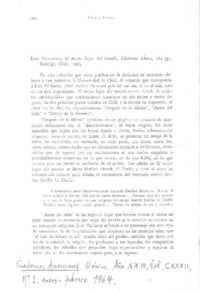 El mejor lugar del mundo  [artículo] Mauricio de la Selva.