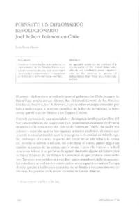 Poinsett, un diplomático revolucionario  [artículo] León Zeldis Mandel.