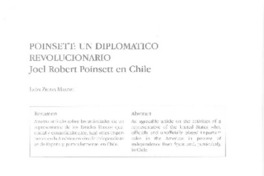 Poinsett, un diplomático revolucionario  [artículo] León Zeldis Mandel.