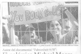 El polémico Michael Moore le quiebra la mano a Disney  [artículo] Fernando Zavala.