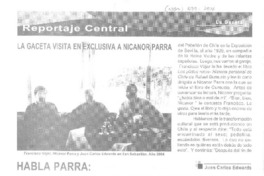 Habla Parra: "Vamos de la farándula a la pornocultura y al basurete"  [artículo]Juan Carlos Edwards