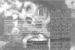 Parto  [artículo] Claudio Araya Alvear.