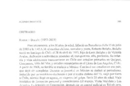 Obituario  [artículo]