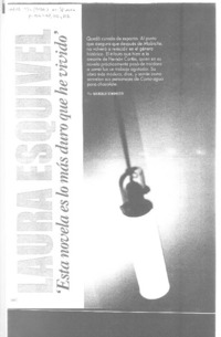 Esta novela es lo más duro que he vivido [entrevista] [artículo] Pablo simonetti.