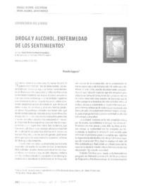 Droga y alcohol. Ernfermedad de los sentimientos  [artículo] Ricardo Copponi.