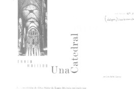 Una Catedral  [artículo]Luis Andrés Figueroa.