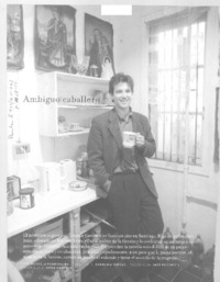 Ambiguo caballero (entrevista)  [artículo] Marcela Fuentealba.
