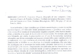 Francisco Pizarro. Biografía de una conquista  [artículo]Jaime Valenzuela Márquez.